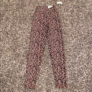 cheetah print leggings